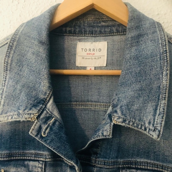 Torrid Plus Size Jean jacket! - Picture 5 of 6